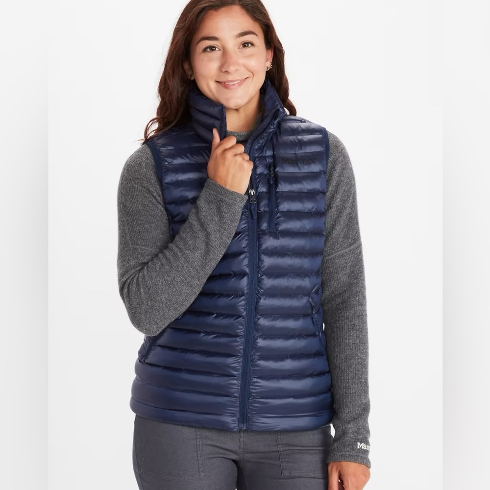Marmot Women's Avant Featherless Vest Size Large Lightweight Warmth